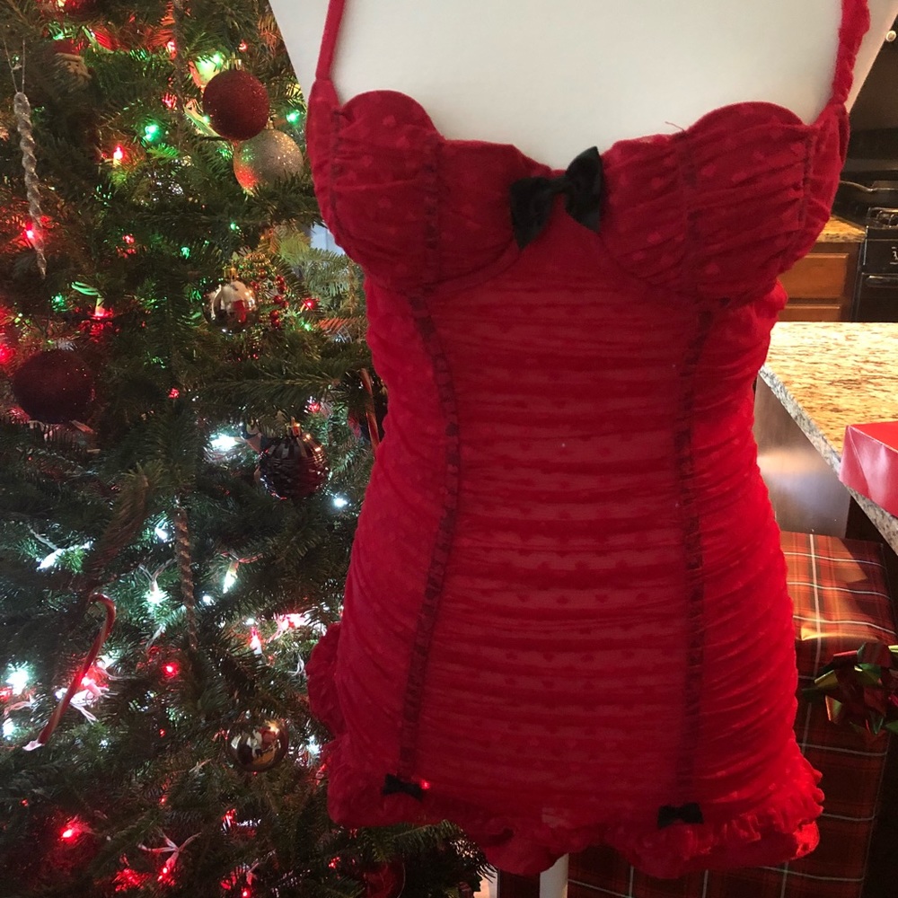 Victoria Secret sexy red dress